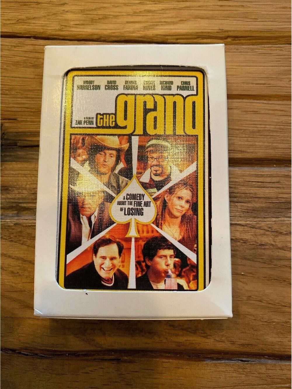 The Grand Movie Playing Card Deck sealed movie promo item Woody Harrelson 2008